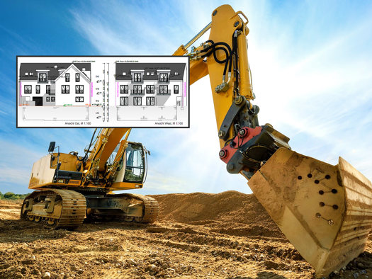 Grundstück zum Kauf provisionsfrei 490.000 € 632 m² Grundstück Baugenehmigung vorhanden Schwemmstraße 19 Büttelborn 64572