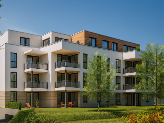 Wohnung zum Kauf - Neubau provisionsfrei 370.000 € 4 Zimmer 104 m² 1. Geschoss frei ab sofort Thurm Mülsen 08132