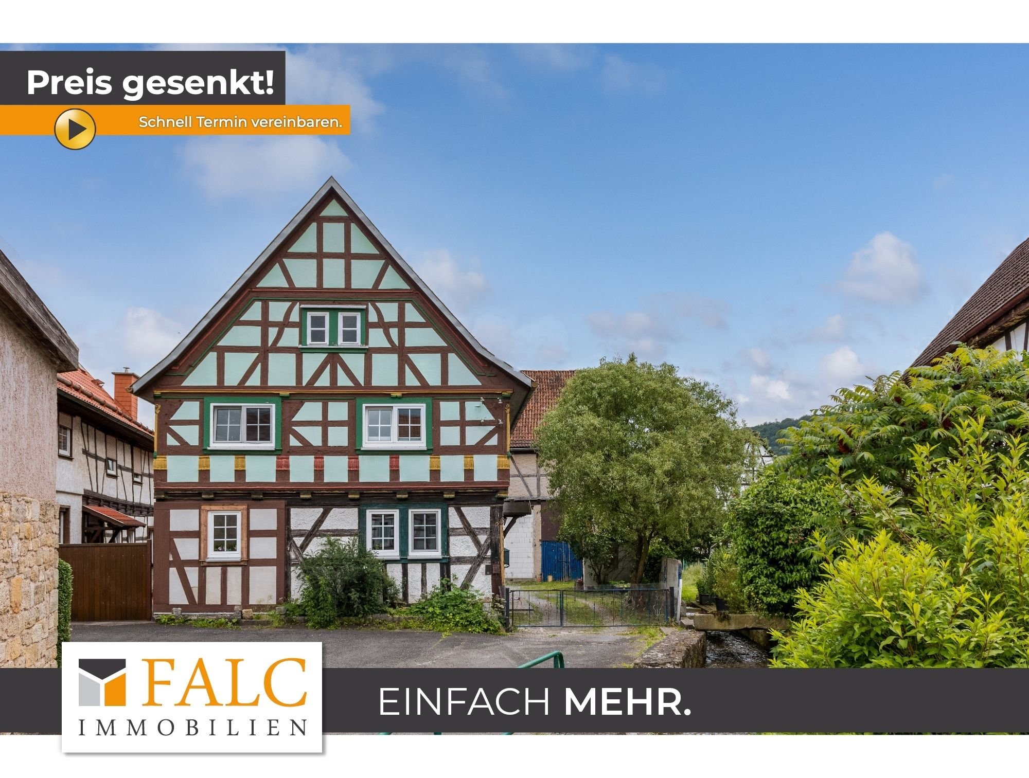 Bauernhaus zum Kauf 175.000 € 6 Zimmer 151 m²<br/>Wohnfläche 799 m²<br/>Grundstück Rohr 98530