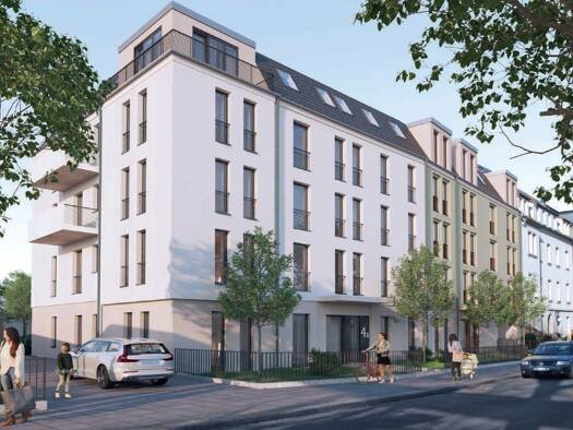 Wohnung zur Miete - Erstbezug 721 € 2 Zimmer 48,1 m² 1. Geschoss frei ab 01.10.2026 Agnes-Smedley-Straße Löbtau-Nord Ortsamtsbereich Cotta 01187
