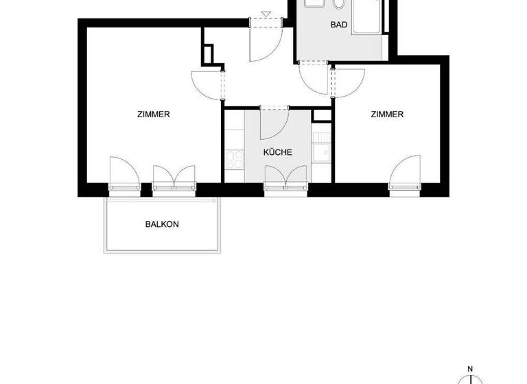 Wohnung zur Miete - Erstbezug nur mit Wohnberechtigungsschein 361 € 2 Zimmer 49,8 m² 1. Geschoss frei ab 16.05.2026 Dietzweg 2d Billstedt Hamburg 22119