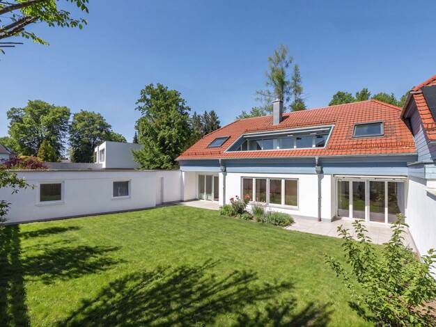Doppelhaushälfte zum Kauf 2.480.000 € 7 Zimmer 268 m² 577 m² Grundstück Grünwald Grünwald 82031