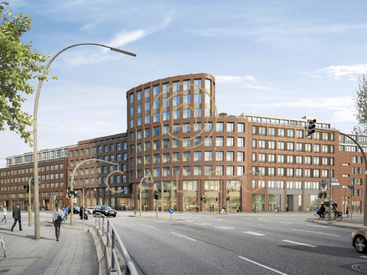 Bürokomplex zur Miete provisionsfrei 1.300 m² Bürofläche teilbar ab 1 m² Bergedorf Hamburg 21029