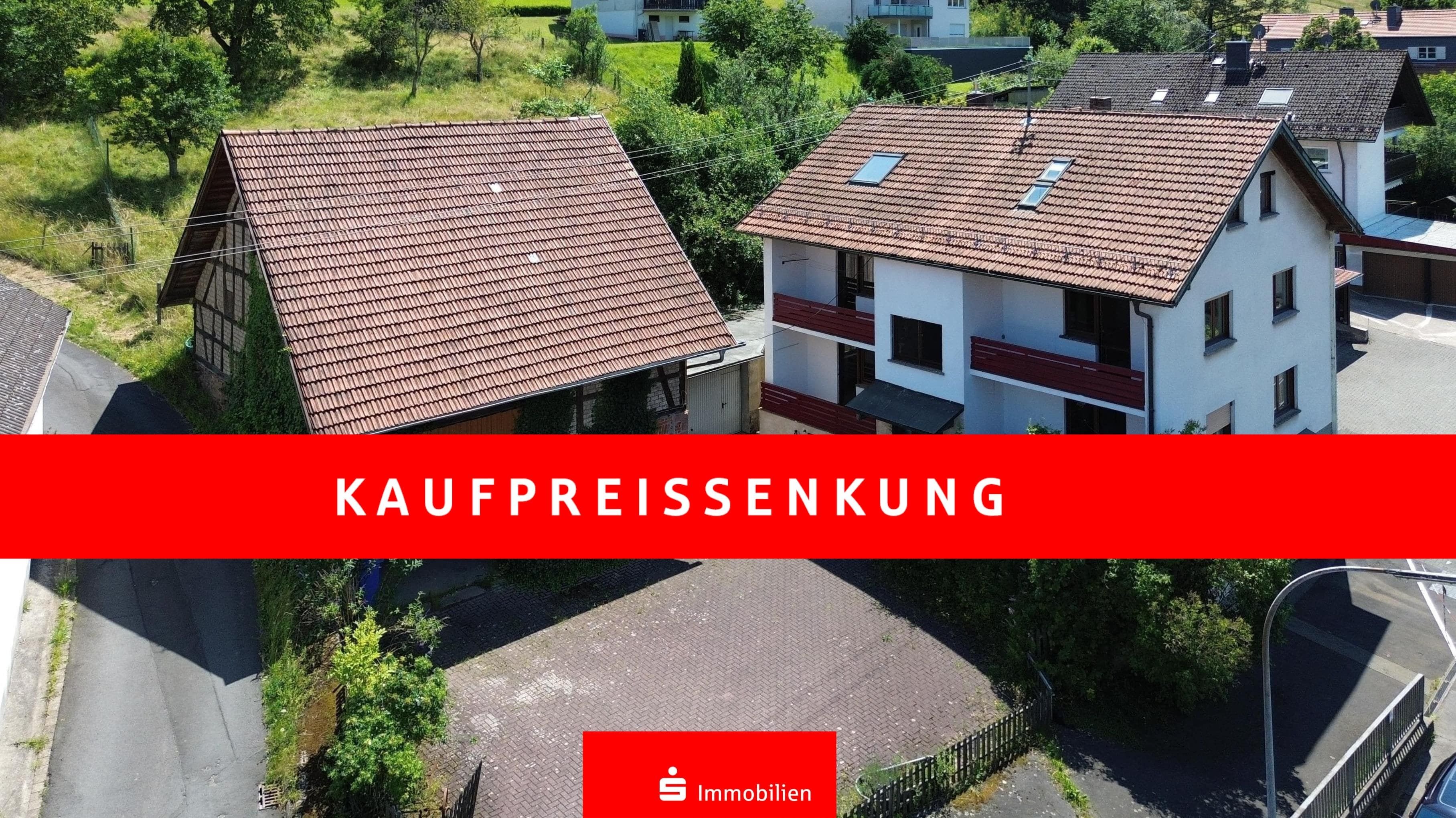 Mehrfamilienhaus zum Kauf 350.000 € 12 Zimmer 242,9 m²<br/>Wohnfläche 1.485 m²<br/>Grundstück Lohrhaupten Flörsbachtal 63639