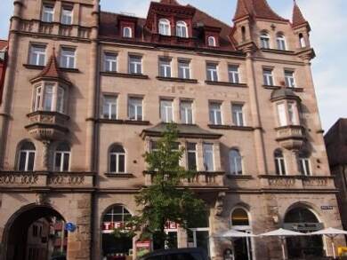 Wohnung zur Miete 630 € 1,5 Zimmer 45 m² 4. Geschoss frei ab sofort Lorenzer Straße 31 Lorenz Nürnberg 90402