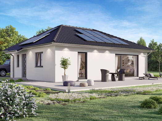 Bungalow zum Kauf 448.030 € 3 Zimmer 82,2 m² 1.006 m² Grundstück Albert-Schweitzer-Straße 1 Hohenmölsen Hohenmölsen 06679