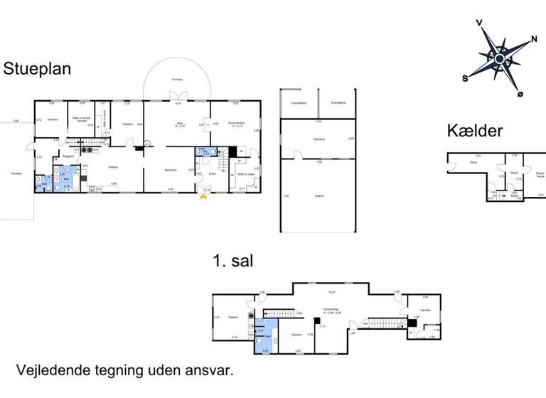 Einfamilienhaus zum Kauf 521.000 € 14 Zimmer 373 m² 3.200 m² Grundstück Søby Ærø 5985