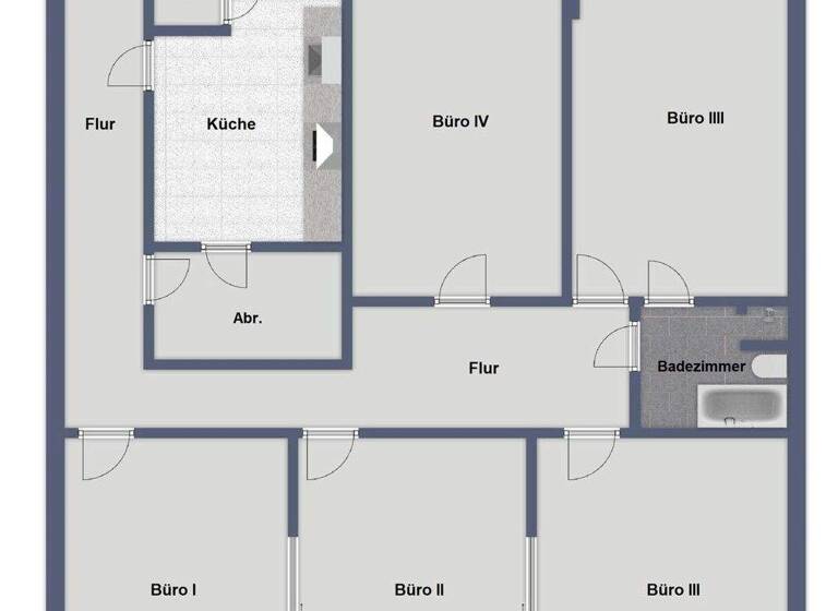 Bürofläche zur Miete 2.370 € 5 Zimmer 237,3 m² Bürofläche Elmshorn 25335