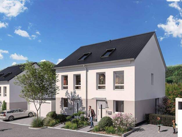 Doppelhaushälfte zum Kauf - Erstbezug 409.000 € 5 Zimmer 108 m² 242 m² Grundstück Altenbamberg 55585