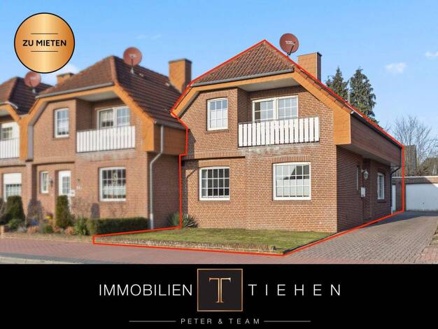 Reihenmittelhaus zur Miete 900 € 4 Zimmer 119 m² Meppener Straße 44 Lahre Haselünne 49740