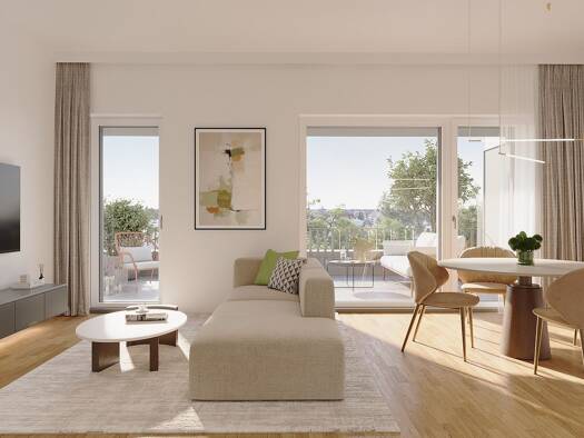 Wohnung zum Kauf - Erstbezug provisionsfrei 774.000 € 4 Zimmer 89 m² 4. Geschoss Eching Eching 85386