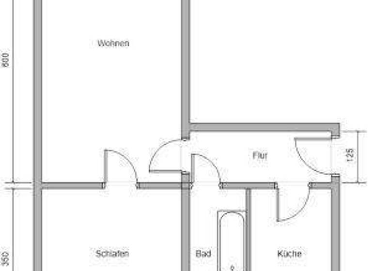 Wohnung zum Kauf provisionsfrei als Kapitalanlage geeignet 73.635 € 2 Zimmer 49,1 m² Hauptstraße 78 B Schellerhau 01773