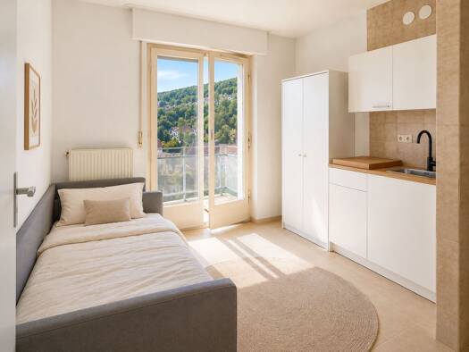 Wohnung zur Miete 480 € 1 Zimmer 14 m² Spemannstraße 13 Ost Ost 70186