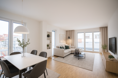 Wohnung zum Kauf - Neubau provisionsfrei 341.000 € 2 Zimmer 63,8 m² 1. Geschoss frei ab sofort Seehaldenweg 6 Höfen Winnenden 71364