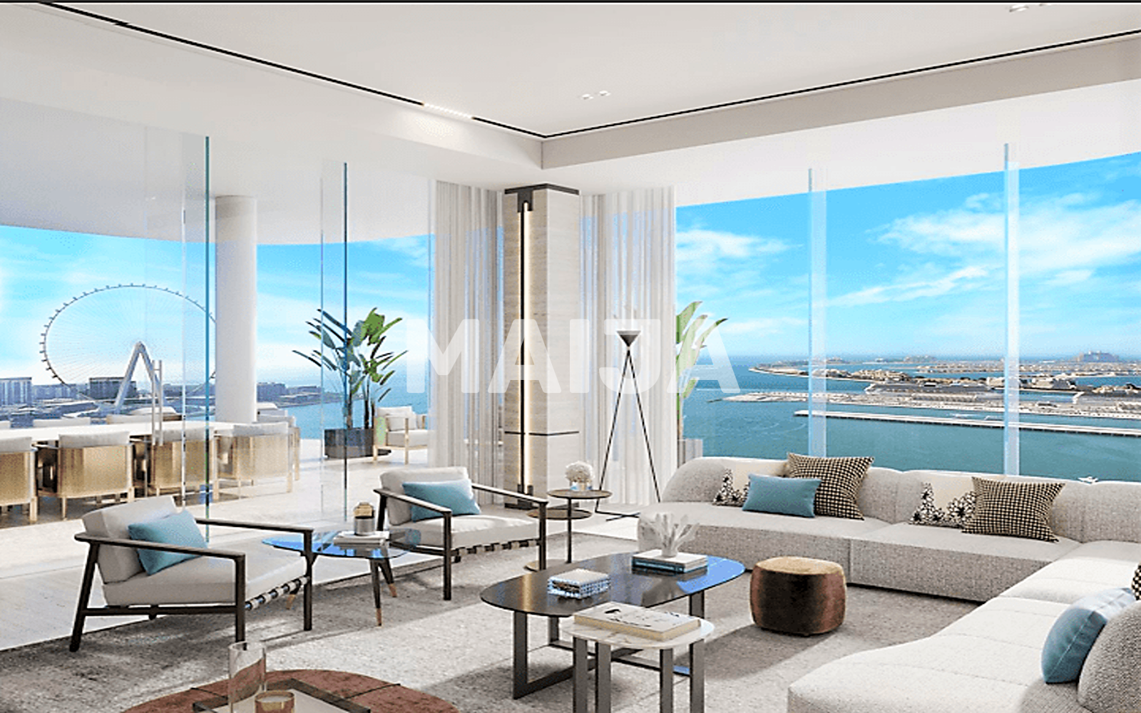 Apartment zum Kauf 9.266.467 € 6 Zimmer 570,1 m²<br/>Wohnfläche 1.<br/>Geschoss Sensoria, JBR, Dubai Marina, Dubai Dubai Jumeirah 