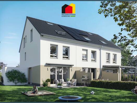 Doppelhaushälfte zum Kauf - Erstbezug provisionsfrei 648.000 € 6 Zimmer 148,1 m² 204 m² Grundstück Hochheim Hochheim 65239