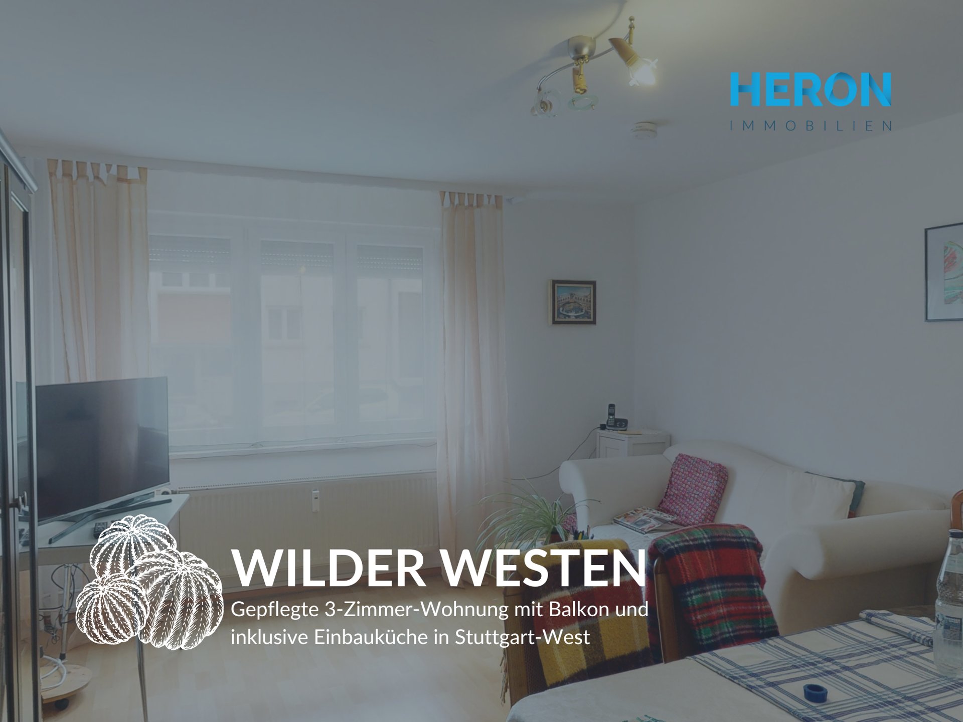 Wohnung zum Kauf 350.000 € 3 Zimmer 59,3 m²<br/>Wohnfläche Hölderlinplatz Stuttgart - West 70176