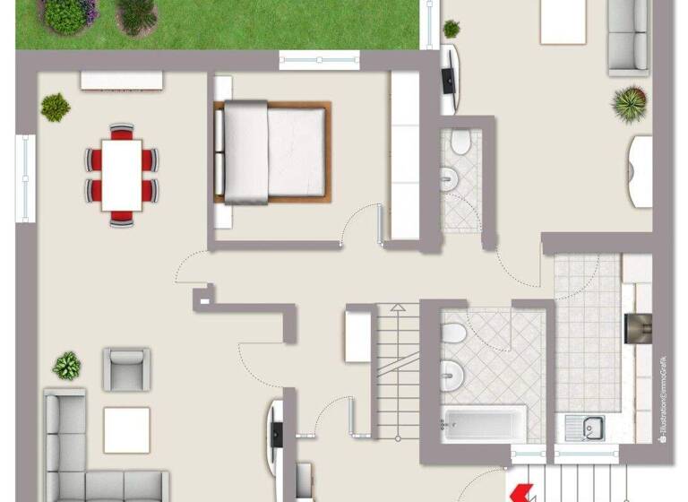 Mehrfamilienhaus zum Kauf 429.000 € 6 Zimmer 152 m² 561 m² Grundstück Oelde 59302