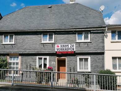 Einfamilienhaus zum Kauf provisionsfrei 95.000 € 11 Zimmer 200 m² 892 m² Grundstück Hauptstr. 135 Großbreitenbach 98701