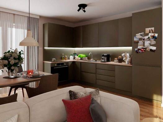 Wohnung zum Kauf - Neubau provisionsfrei 329.900 € 2 Zimmer 54,4 m² 2. Geschoss frei ab 01.08.2026 Dörpsring 2 Hasloh 25474