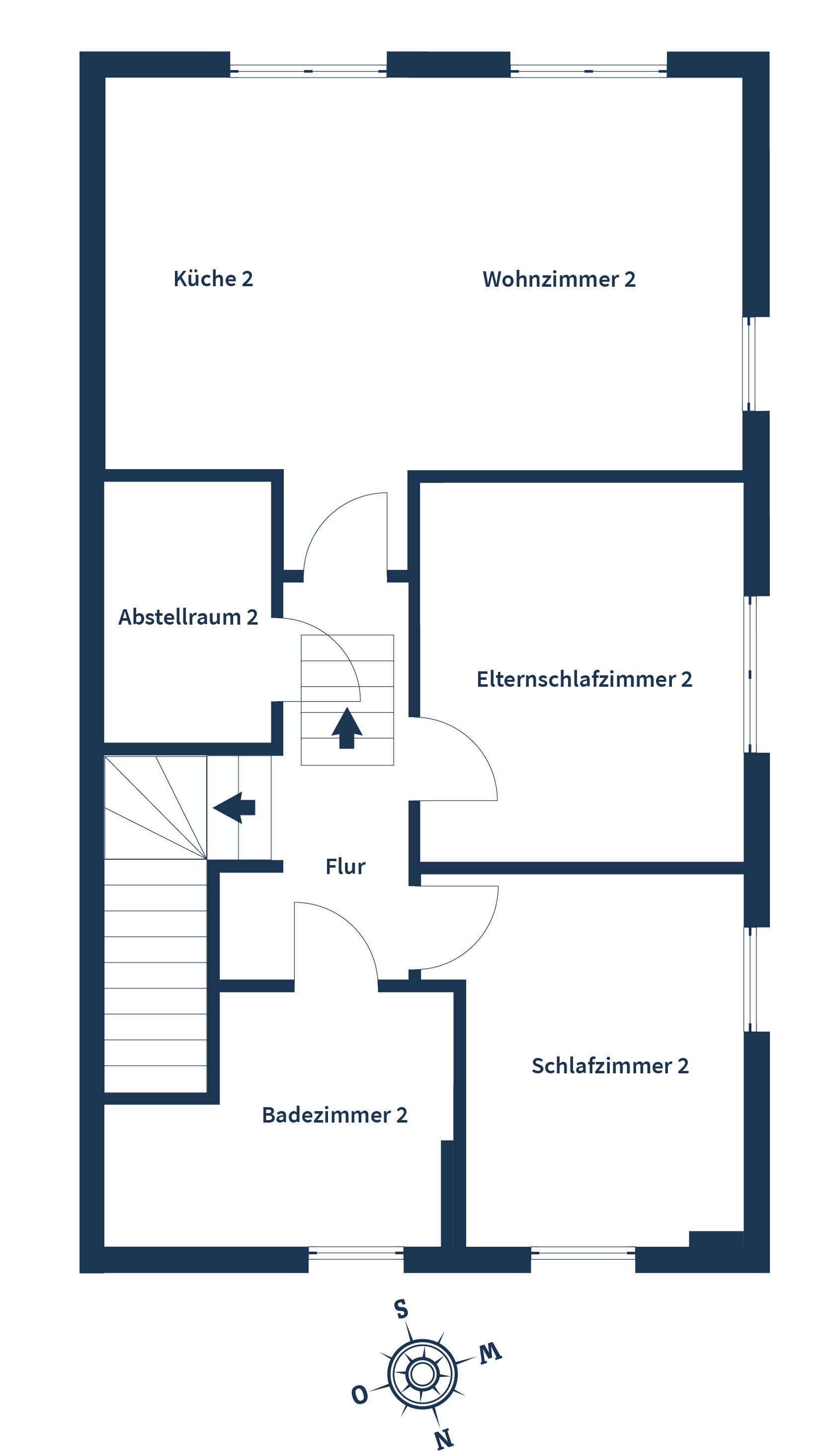 Maisonette zum Kauf 269.000 € 3 Zimmer 66 m²<br/>Wohnfläche 1.<br/>Geschoss Schweiburg Jade-Schweiburg 26349