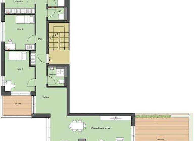 Wohnung zur Miete 1.913 € 4 Zimmer 152,2 m² 1. Geschoss Eutighofer Straße 21 Schwäbisch Gmünd 73525
