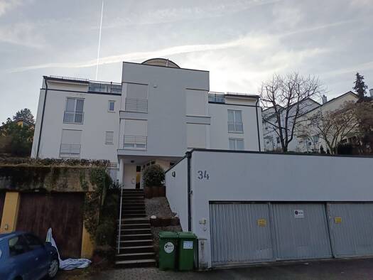 Penthouse zur Miete 898 € 2 Zimmer 53 m² Geschoss 3/4 frei ab sofort Ontariostraße 34 Rohracker Stuttgart 70329