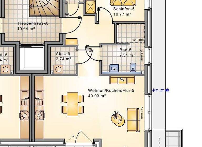 Wohnung zum Kauf 290.040 € 3 Zimmer 72,5 m² Wiefelstede 26215