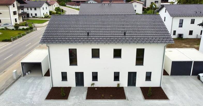 Doppelhaushälfte zum Kauf - Neubau provisionsfrei 4 Zimmer 130 m² 360 m² Grundstück Fischerdorf Deggendorf 94469