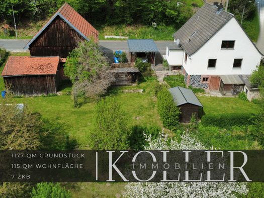 Einfamilienhaus zum Kauf 154.000 € 7 Zimmer 123 m² 1.177 m² Grundstück Udenhausen Grebenau 36323