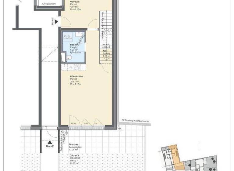 Reihenmittelhaus zum Kauf - Erstbezug provisionsfrei 953.800 € 4 Zimmer 145 m² Wien 1140