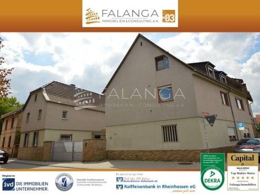 Mehrfamilienhaus zum Kauf 725.000 € 10 Zimmer 329 m² 337 m² Grundstück Mombach Mainz / Mombach 55120