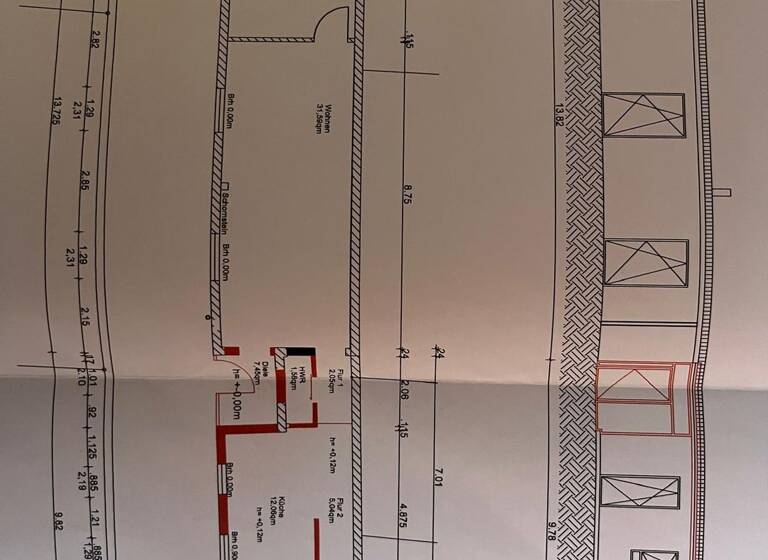 Wohnung zur Miete 1.100 € 2 Zimmer 80 m² frei ab 01.05.2026 Weisenau Mainz 55130