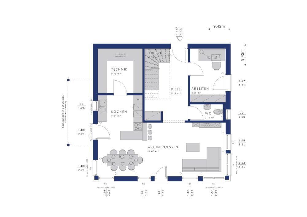 Einfamilienhaus zum Kauf provisionsfrei 365.856 € 5 Zimmer 142 m²<br/>Wohnfläche 600 m²<br/>Grundstück Gethles Schleusingen 98553