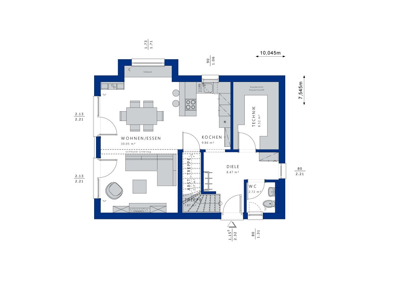 Einfamilienhaus zum Kauf provisionsfrei 529.000 € 4,5 Zimmer 125 m²<br/>Wohnfläche 1.280 m²<br/>Grundstück Kunreuth Kunreuth 91358