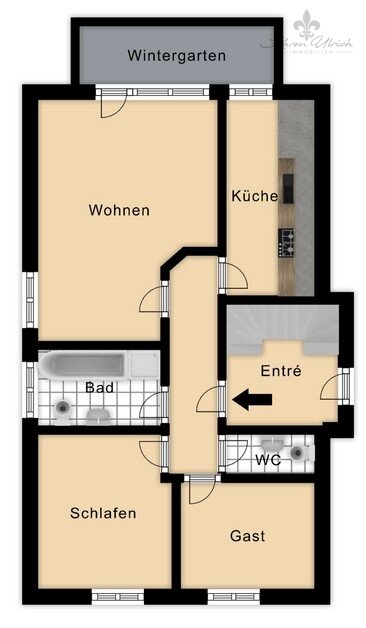 Wohnung zur Miete 1.070 € 3 Zimmer 82,8 m²<br/>Wohnfläche Fleestedt Seevetal 21217