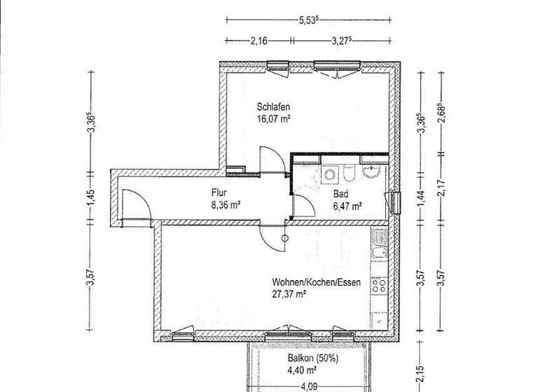 Wohnung zur Miete 660 € 2 Zimmer 62,7 m² 1. Geschoss frei ab sofort Staudaer Straße 3 Priestewitz 01561