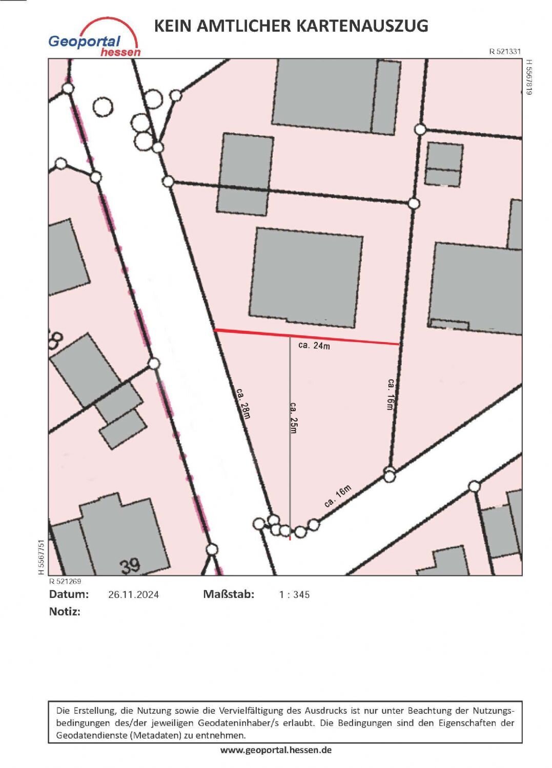 Grundstück zum Kauf 115.000 € 459 m²<br/>Grundstück Wächtersbach Wächtersbach 63607