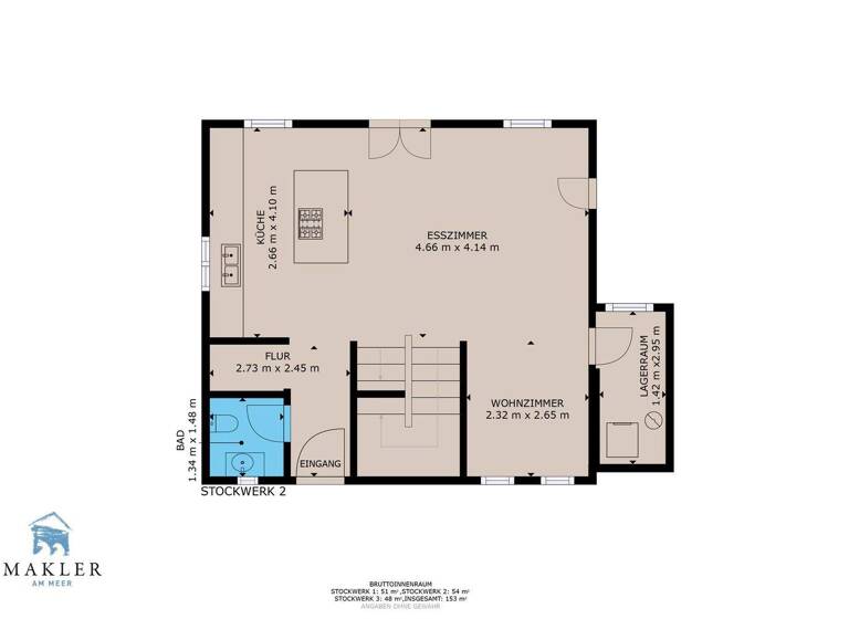 Einfamilienhaus zum Kauf 545.000 € 3 Zimmer 90 m² 434 m² Grundstück Milte Warendorf / Milte 48231