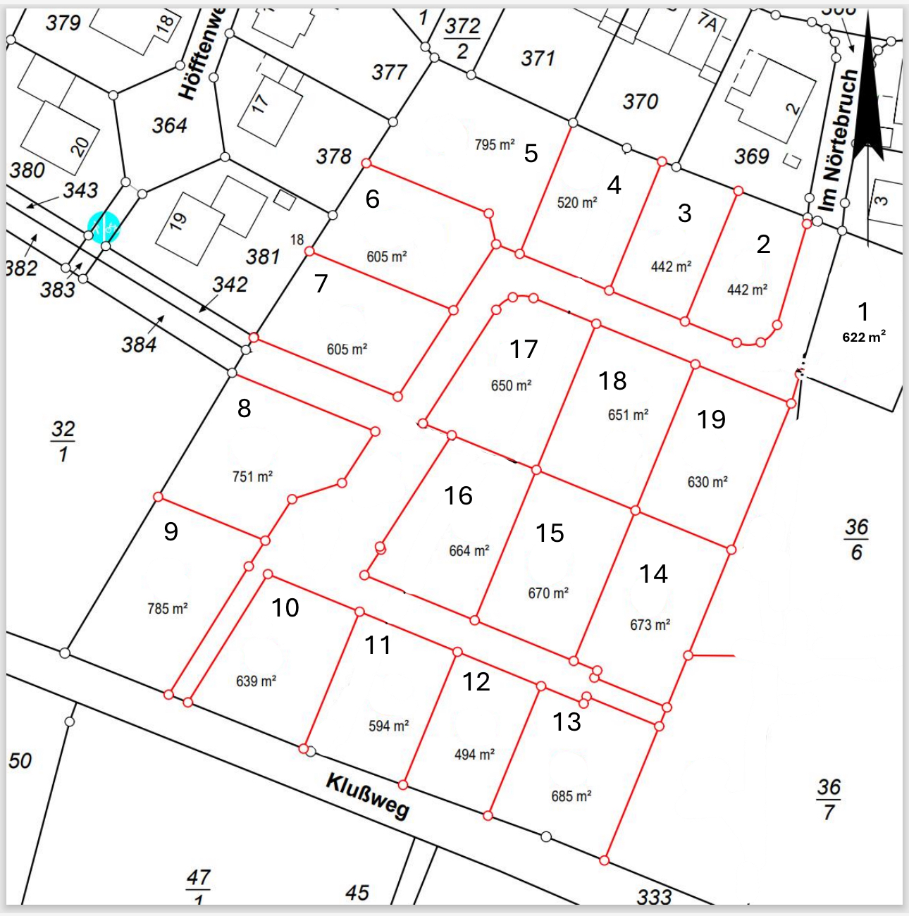 Grundstück zum Kauf 68.952 € 600 m²<br/>Grundstück Im Nörtebruch Vörden Neuenkirchen-Vörden 49434