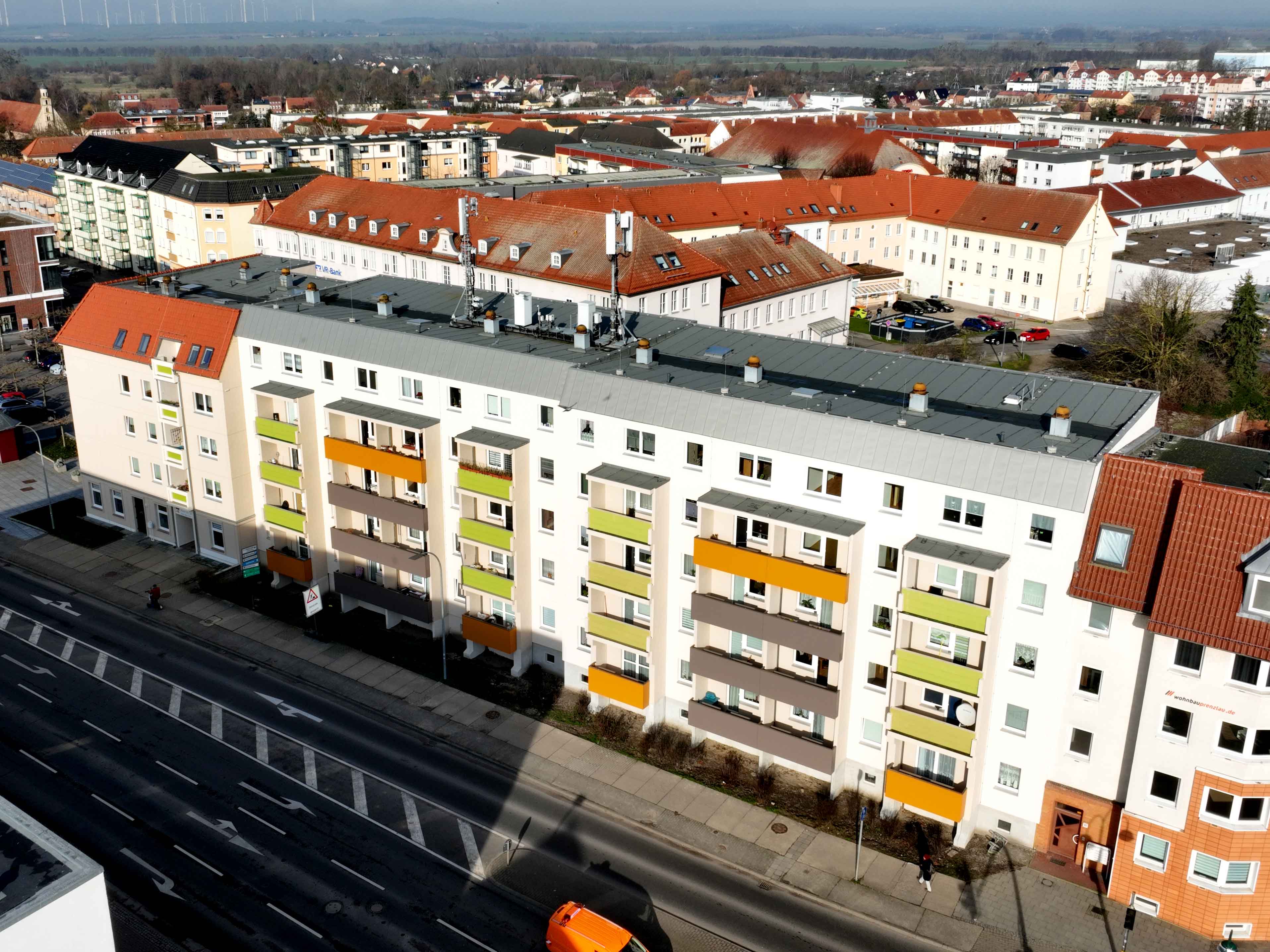 Wohnung zur Miete 390 € 2 Zimmer 55,6 m²<br/>Wohnfläche 2.<br/>Geschoss 01.02.2025<br/>Verfügbarkeit Vincentstraße 3 Prenzlau Prenzlau 17291