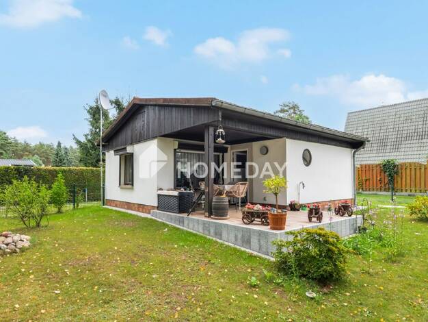 Bungalow zum Kauf 102.500 € 3 Zimmer 40 m² 516 m² Grundstück Prenden Wandlitz 16348