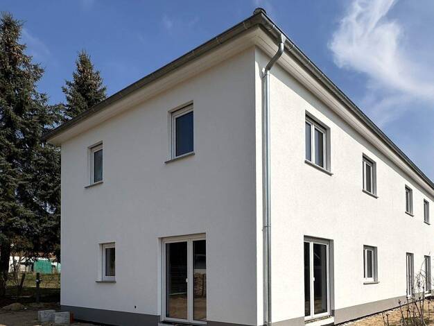 Doppelhaushälfte zum Kauf - Erstbezug provisionsfrei 499.000 € 4 Zimmer 108 m² 477 m² Grundstück Bernauer Straße 3 Ladeburg Bernau bei Berlin 16321