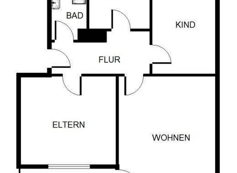 Wohnung zur Miete 614 € 3 Zimmer 61,4 m² 2. Geschoss frei ab 14.03.2026 Spitalhofstraße 47 Innstadt Passau 94032