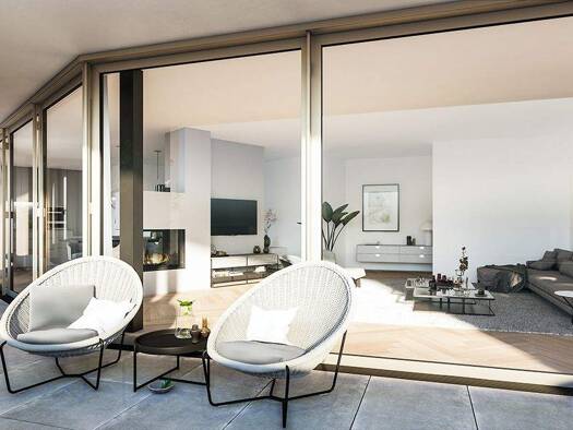 Terrassenwohnung zum Kauf - Erstbezug provisionsfrei 3 Zimmer 106,9 m² 7. Geschoss Sonnenburgstraße Wilten Innsbruck 6020