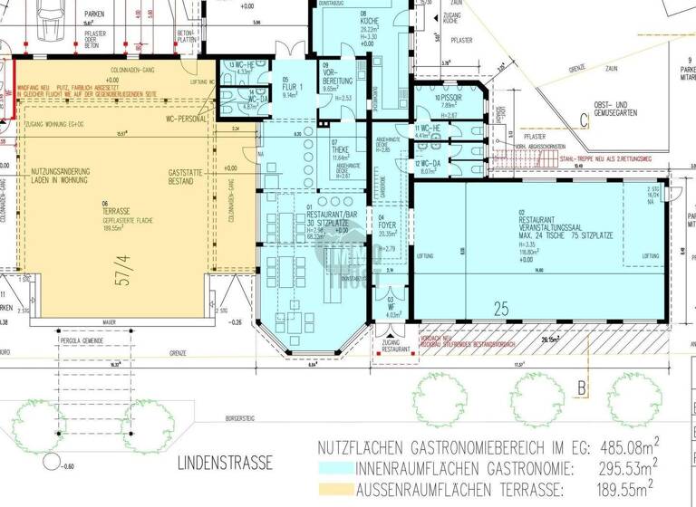 Restaurant zur Miete 5.000 € 295 m² Gastrofläche Bad Salzschlirf 36364