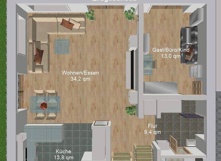 Einfamilienhaus zum Kauf 1.349.000 € 5 Zimmer 158 m² 400 m² Grundstück Ost Rosenheim 83022