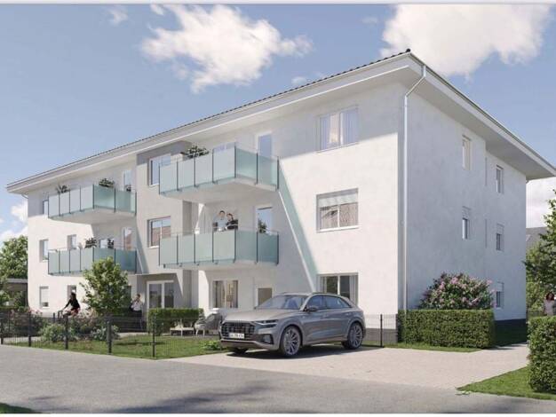 Wohnung zur Miete - Erstbezug 950 € 2 Zimmer 68,3 m² 1. Geschoss frei ab 01.10.2025 Leimhüll 36/38 Hirschaid Hirschaid 96114