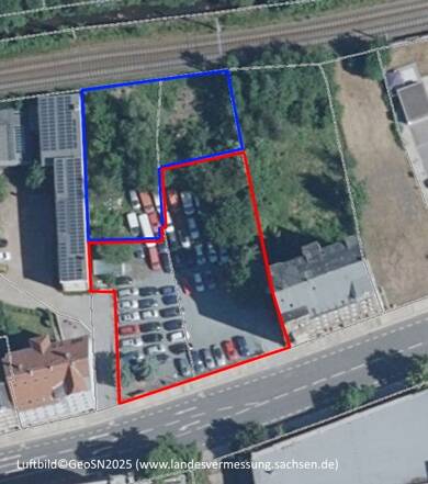 Gewerbegrundstück zum Kauf 172.000 € 2.342 m² Grundstück Zwickauer Straße 140 Schönau 830 Chemnitz 09116