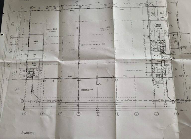 Lagerhalle zur Miete provisionsfrei 1.050 m² Lagerfläche Bernbach Freigericht 63579